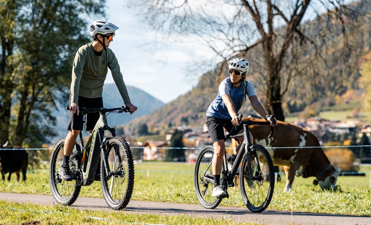 Ciclabile Val di Sole_autunno2025_PH. Giacomo Podetti_Archivio foto Apt Val di Sole | © Azienda Turismo Val di Sole, APT Valli di Sole, Peio e Rabbi