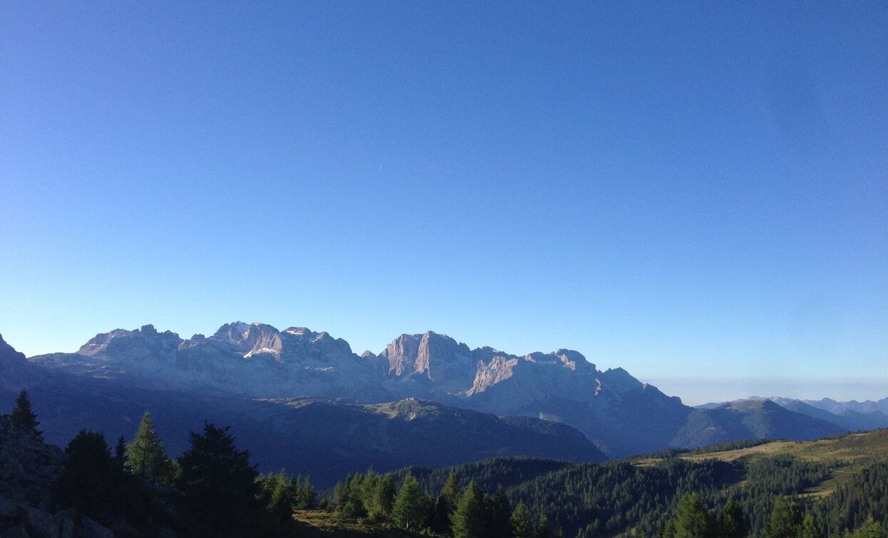 Dolomiti di Brenta dal Rifugio Orso Bruno | © Sergio Battistini, APT - Valli di Sole, Peio e Rabbi