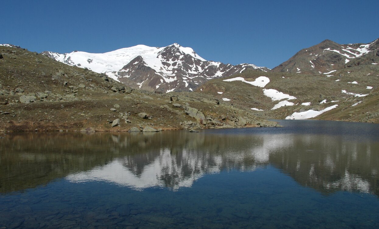The Cevedale lakes | © Ph Mochen Tiziano, APT Valli di Sole, Peio e Rabbi