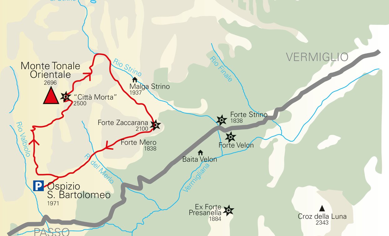 Monte Tonale Orientale | © Ph TREK Il Mondo delle Montagne, APT - Valli di Sole, Peio e Rabbi