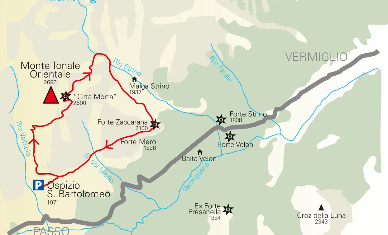 Monte Tonale Orientale | © Ph TREK Il Mondo delle Montagne, APT Valli di Sole, Peio e Rabbi