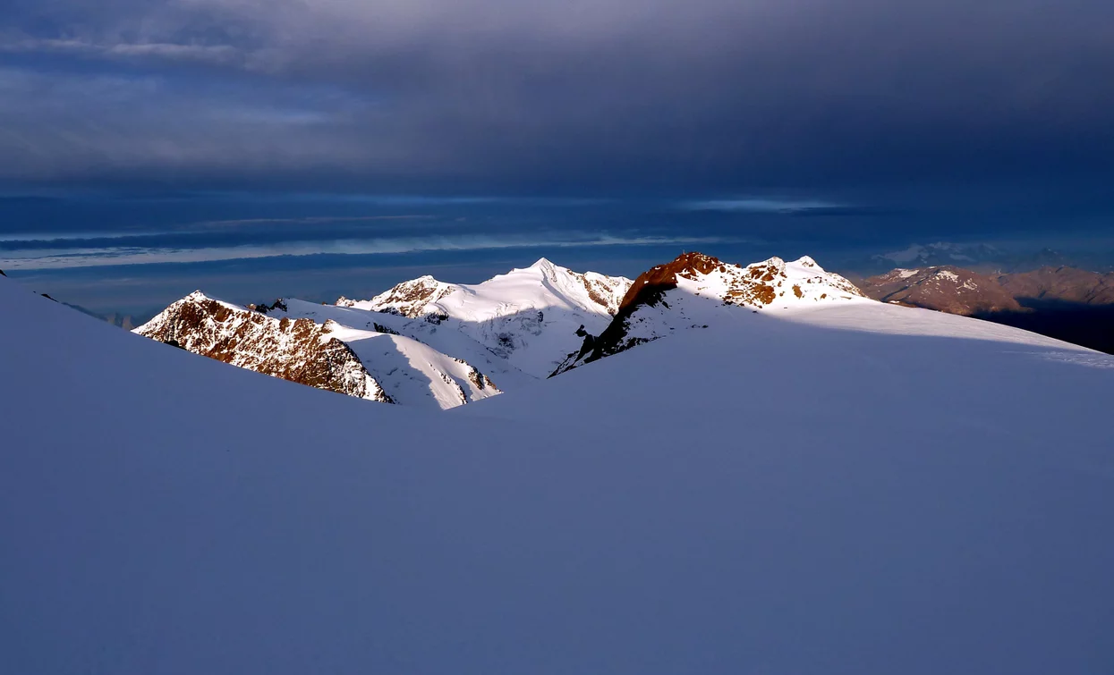 Monte Vioz e Punta Linke | © Ph Guide Alpine Val di Sole, APT Valli di Sole, Peio e Rabbi