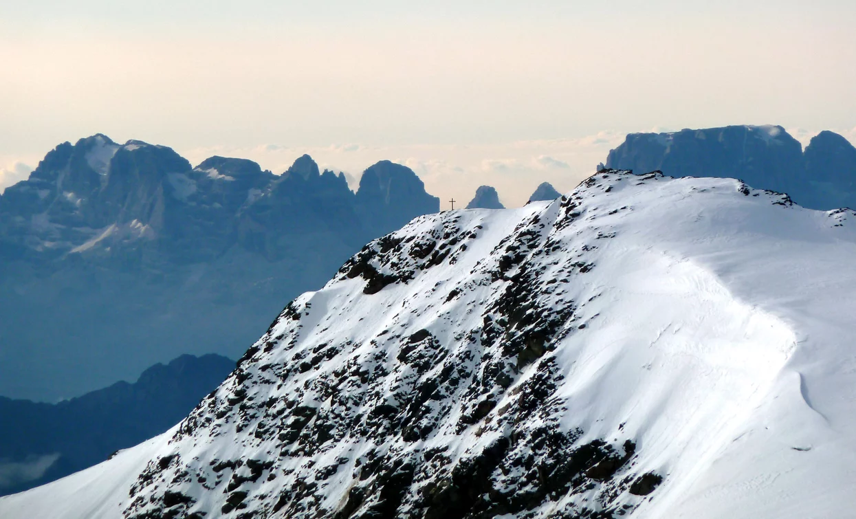 Monte Vioz e Punta Linke | © Ph Guide Alpine Val di Sole, APT Valli di Sole, Peio e Rabbi
