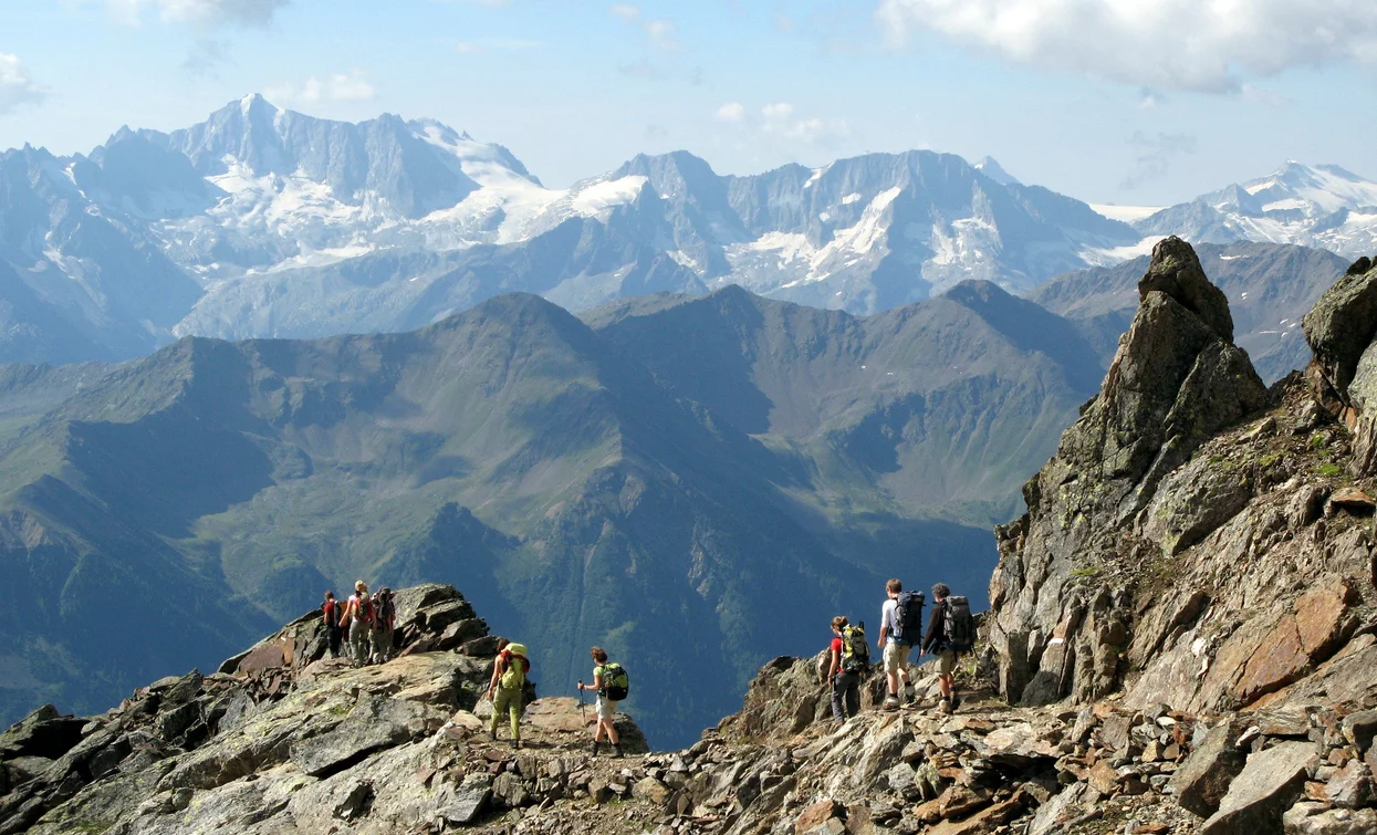 Monte Vioz and Punta Linke | © Ph Guide Alpine Val di Sole, APT Valli di Sole, Peio e Rabbi