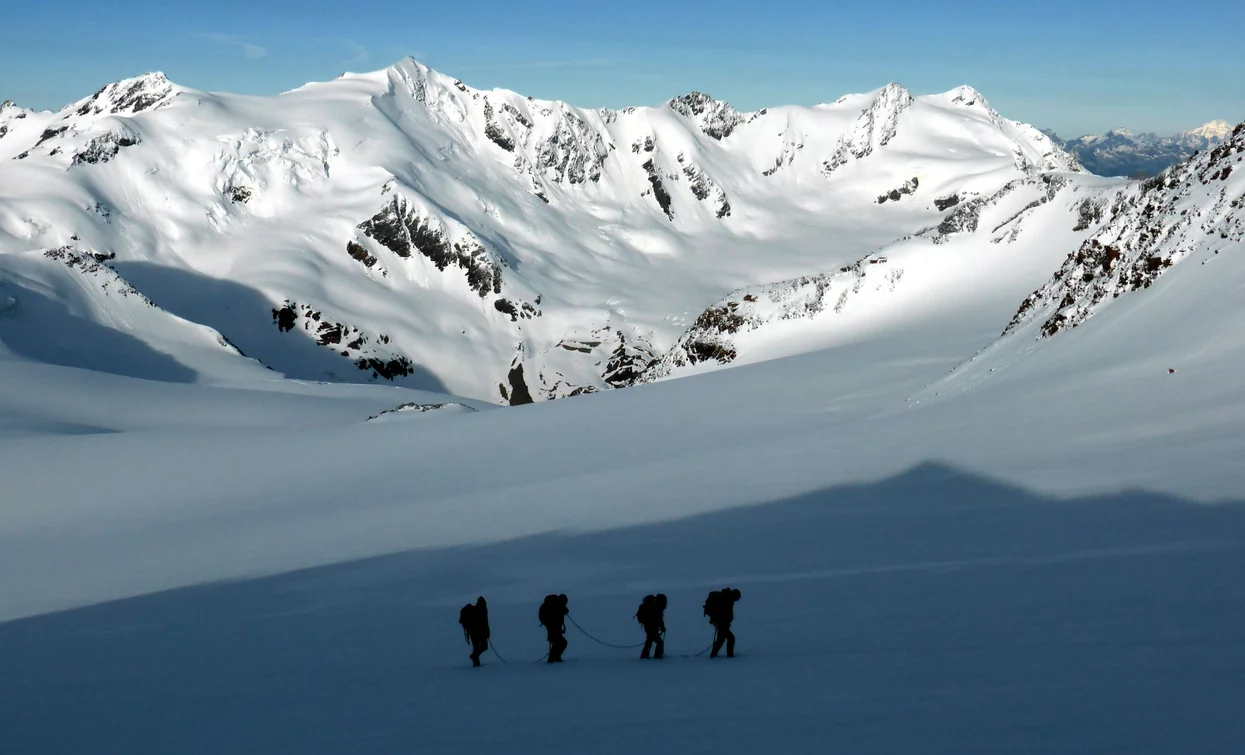 The glaciers of Ortler-Cevedale | © Ph Guide Alpine Val di Sole, APT Valli di Sole, Peio e Rabbi