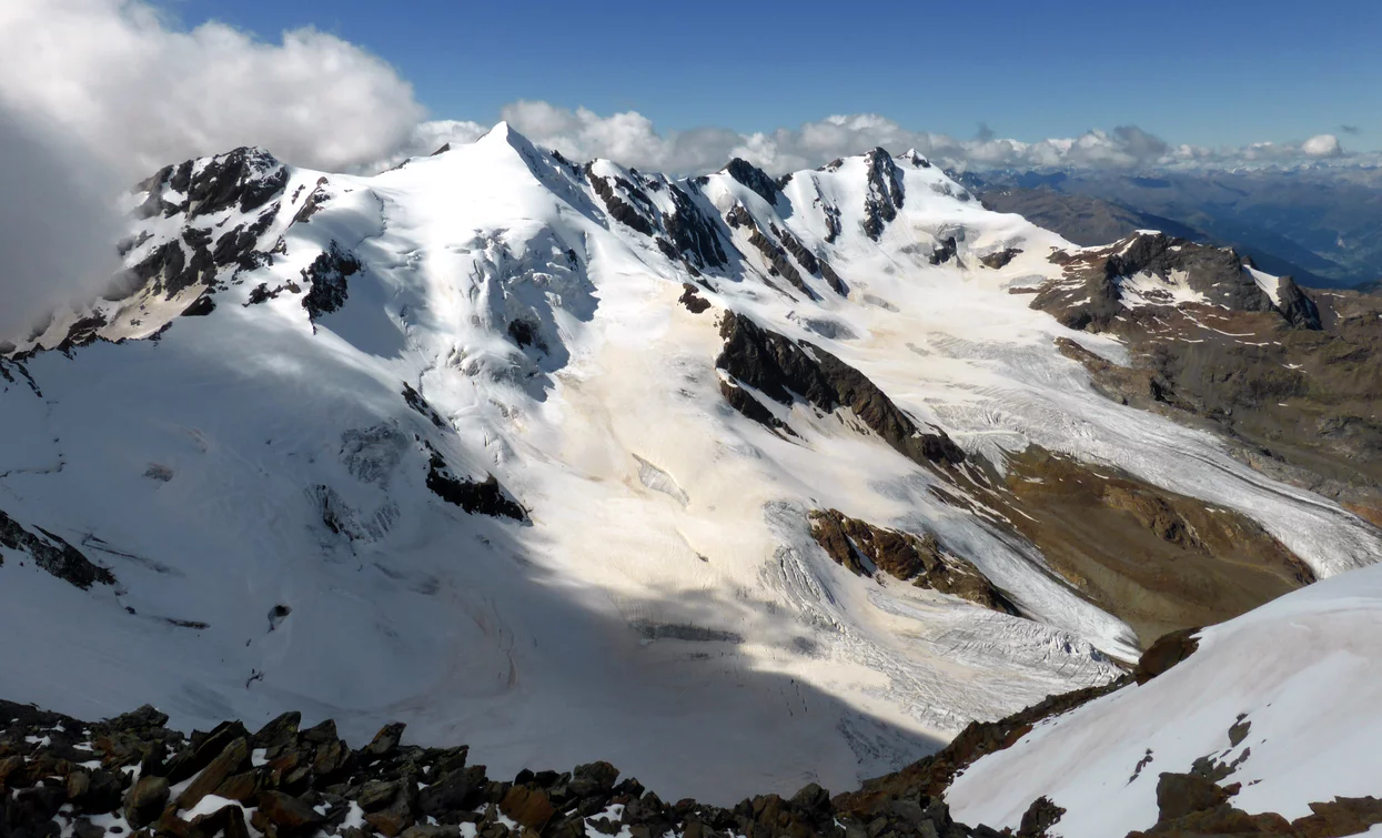 Die Gletscher des Ortler-Cevedale | © Ph Guide Alpine Val di Sole, APT - Valli di Sole, Peio e Rabbi