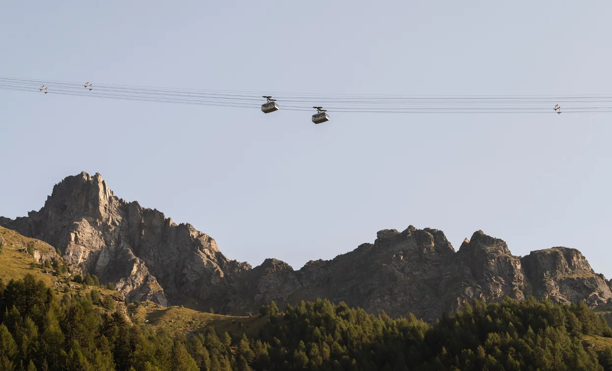 Seilbahn Pejo3000 | © Giacomo Podetti, APT - Valli di Sole, Peio e Rabbi