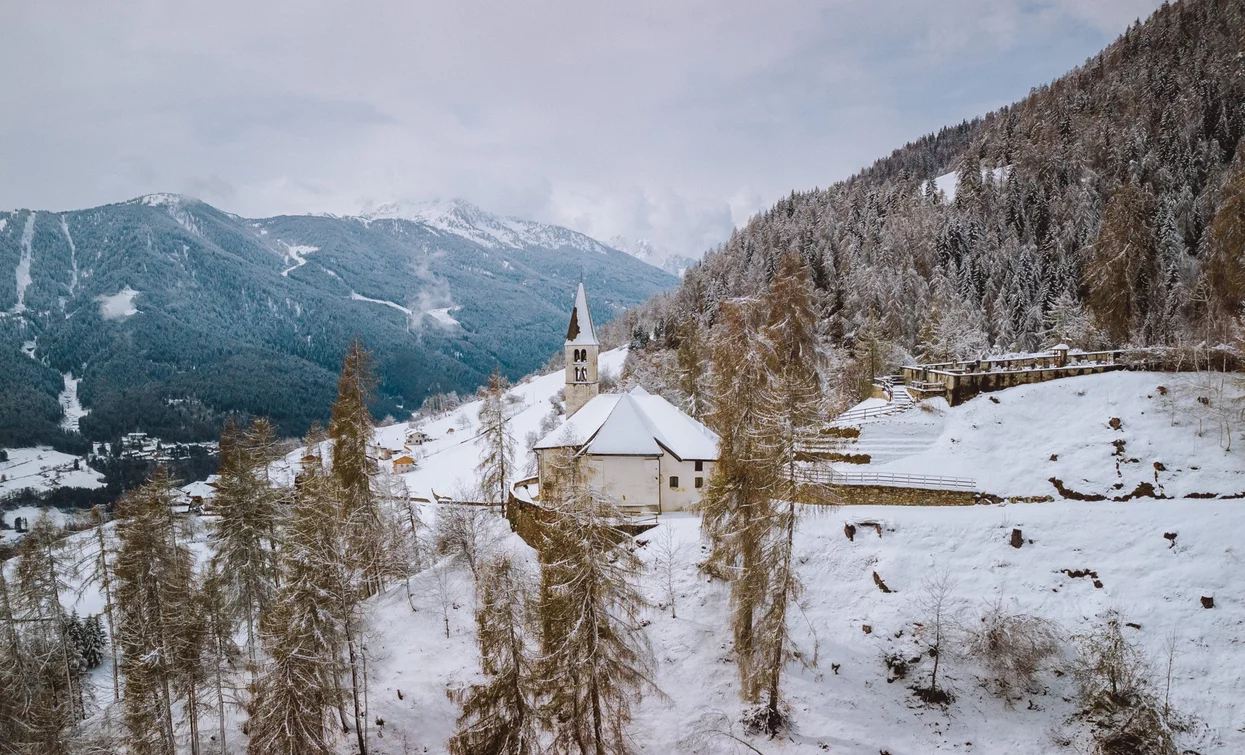 Chiesa di Bolentina | © Nicola Cagol, APT Valli di Sole, Peio e Rabbi