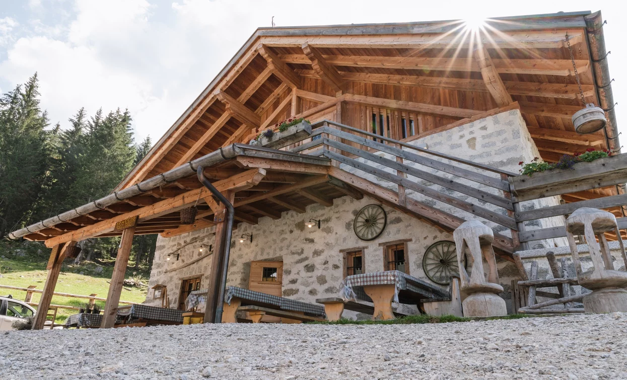 Malga Alta di Fazzon | © Ph Giacomo Podetti, APT Valli di Sole, Peio e Rabbi
