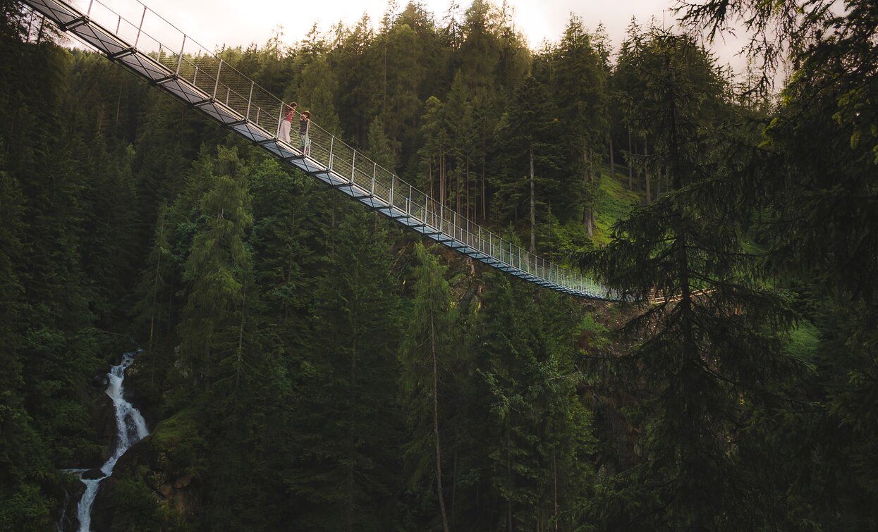 Ponte sospeso in Val di Rabbi | © Joe Barba, APT Valli di Sole, Peio e Rabbi