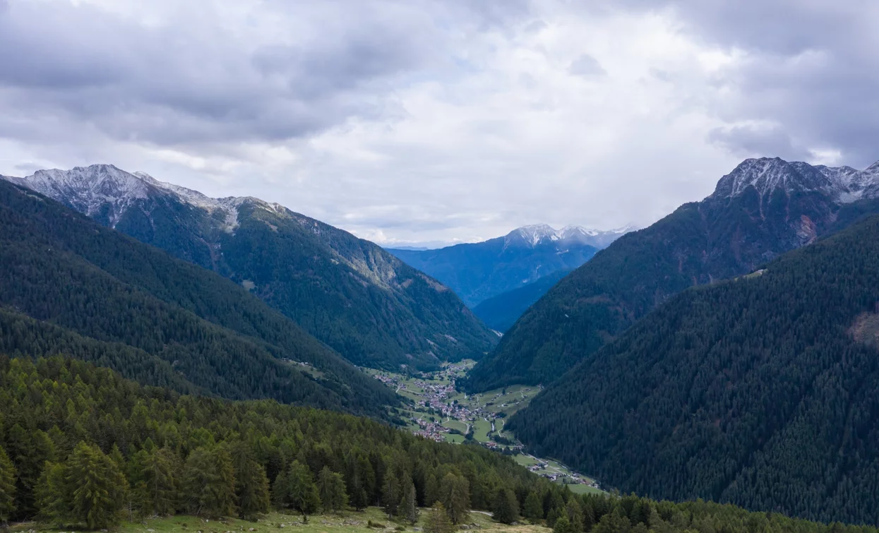 Panorama towards the Val di Rabbi | © Giacomo Podetti, APT Valli di Sole, Peio e Rabbi