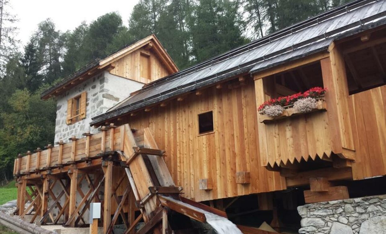 Venezianische Sägemühle von Dimaro - Ecomuseo Val Meledrio | © Comune di Dimaro, APT - Valli di Sole, Peio e Rabbi