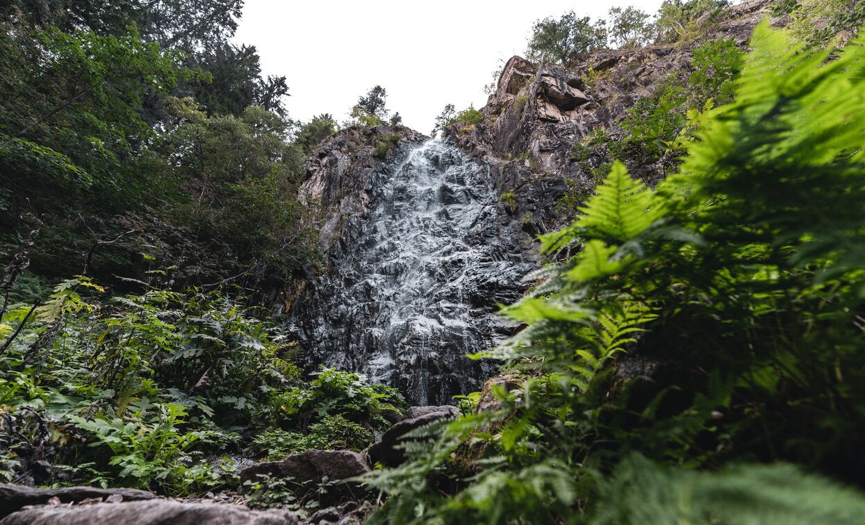 Sass Pisador Waterfall | © Giacomo Podetti, APT Valli di Sole, Peio e Rabbi