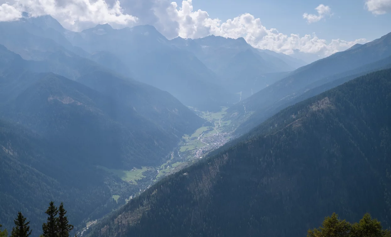 Panorami lungo il percorso di Malga Campo | © Giacomo Podetti, APT Valli di Sole, Peio e Rabbi
