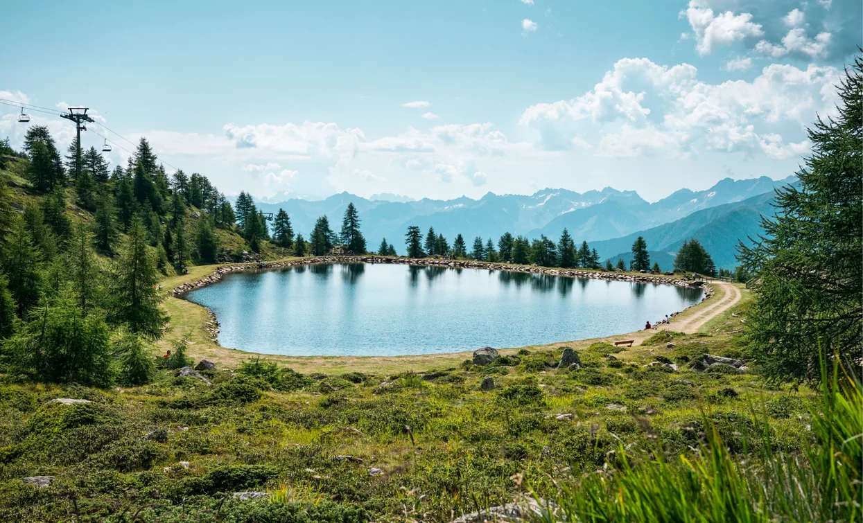 Lago Ai Piani del Vioz | © Camilla Pizzini, APT Valli di Sole, Peio e Rabbi