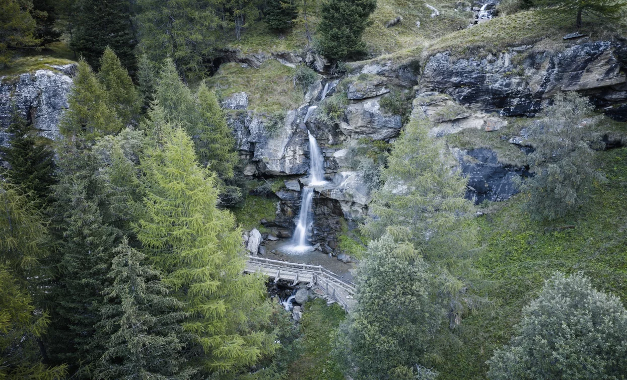 Cascata Rio Vioz | © Giacomo Podetti, APT Valli di Sole, Peio e Rabbi