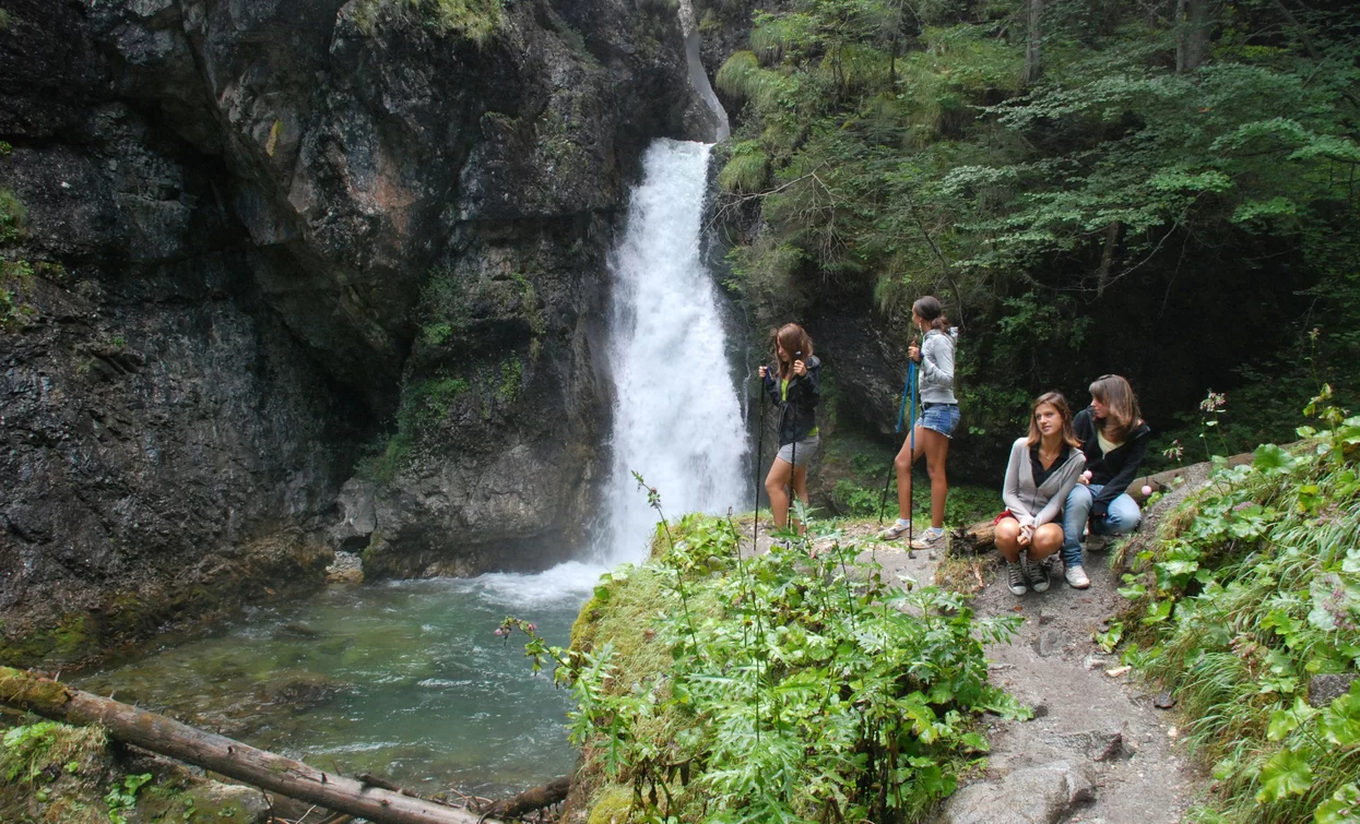 Pison Waterfall | © V. Veneri, APT Valli di Sole, Peio e Rabbi