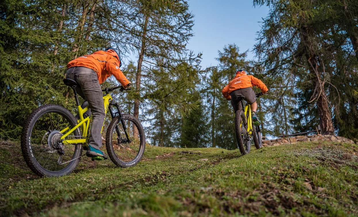 Uphill section along the Stabli Loop - Laghetti variant | © Foto Tommaso Prugnola, APT Valli di Sole, Peio e Rabbi