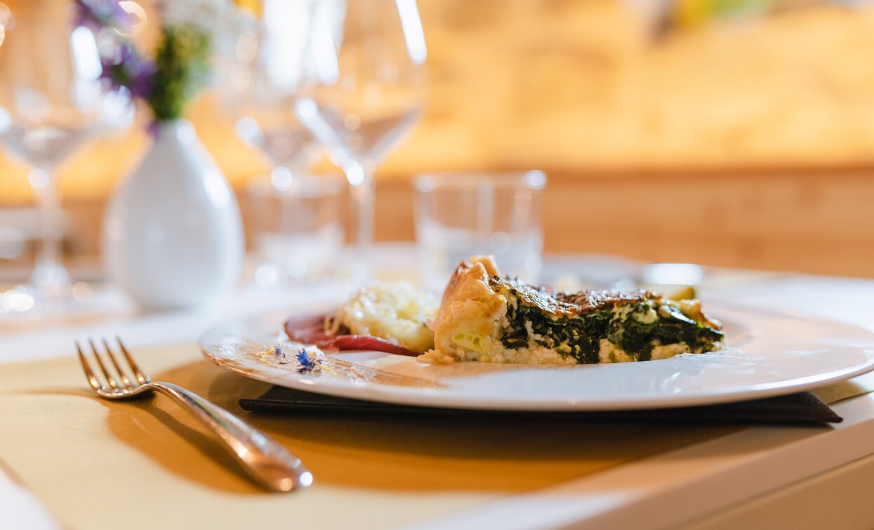 Excellent cuisine at Malga Campo | © Giacomo Podetti, APT Valli di Sole, Peio e Rabbi