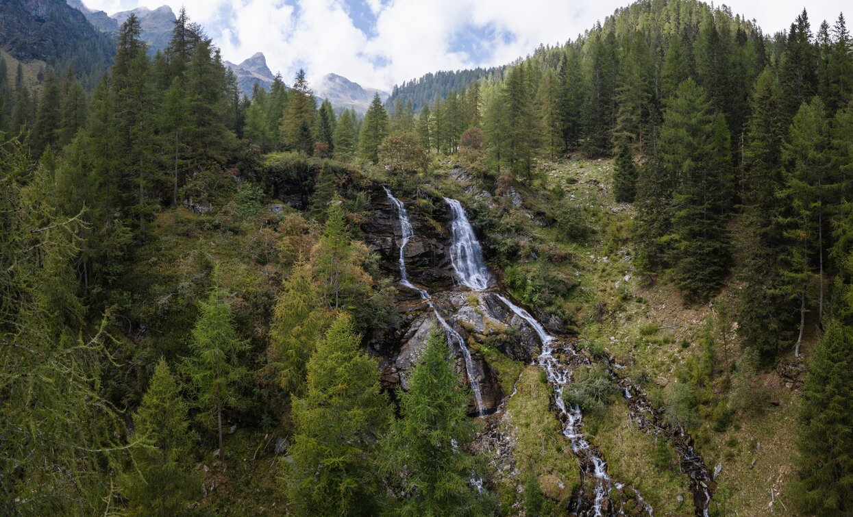 Waterfall in Val Maleda | © Giacomo Podetti, APT Valli di Sole, Peio e Rabbi