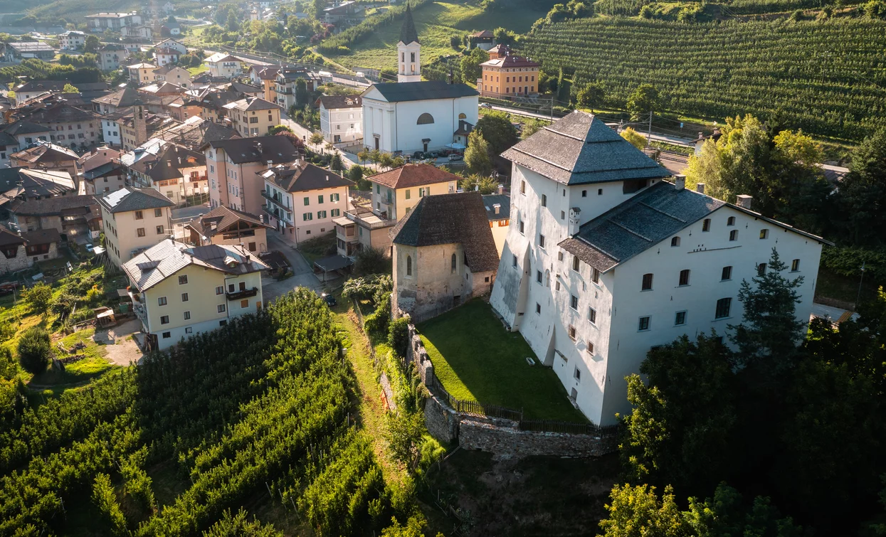 Caldes dall'alto | © Archivio APT Val di Sole - ph Nicola Cagol