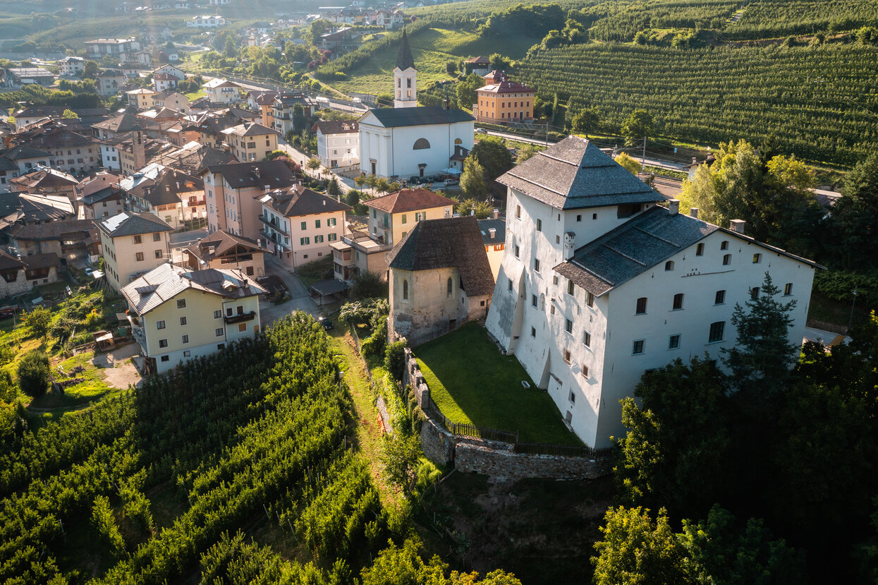 Caldes dall'alto | © Archivio APT Val di Sole - ph Nicola Cagol