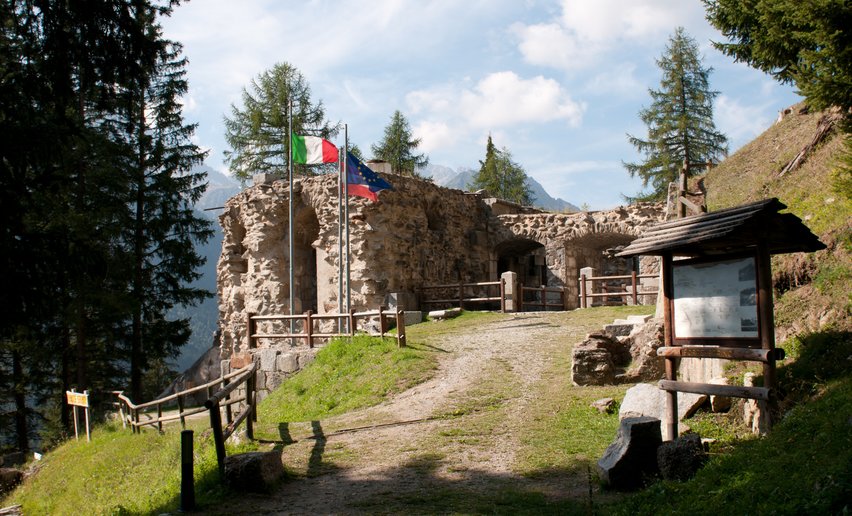 Forte Strino Vermiglio | © Archivio APT Val di Sole - Ph Luca Brentari