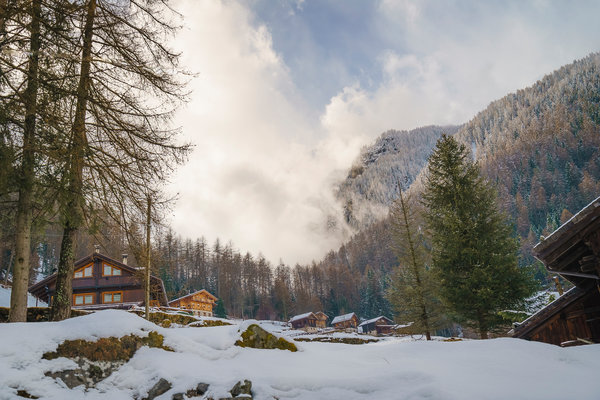 Masi Val di Rabbi in inverno | © Archivio APT Val di Sole - Ph Caspar Diederik