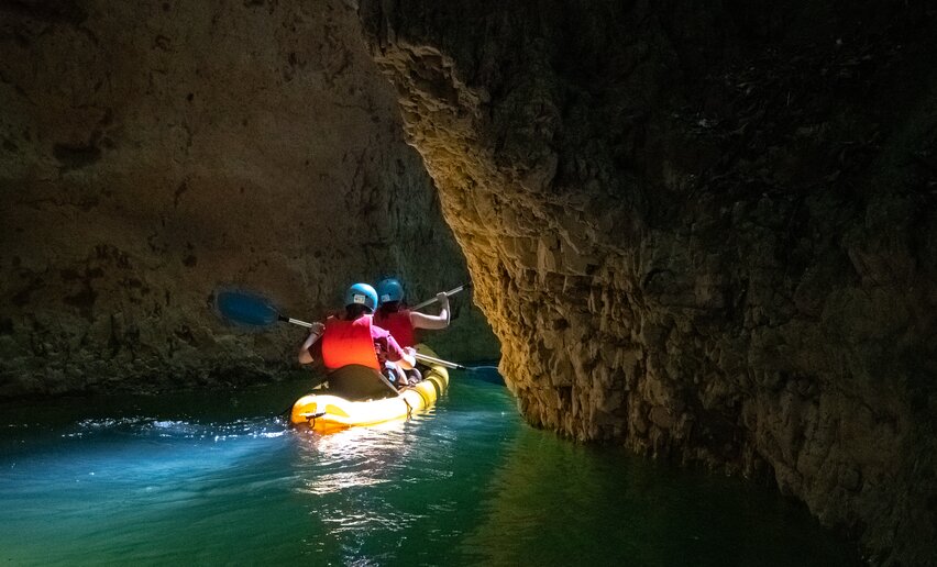In Kayak alla scoperta del canyon del Rio Novella  | © Archivio APT Val di Sole - ph Paolo Crocetta
