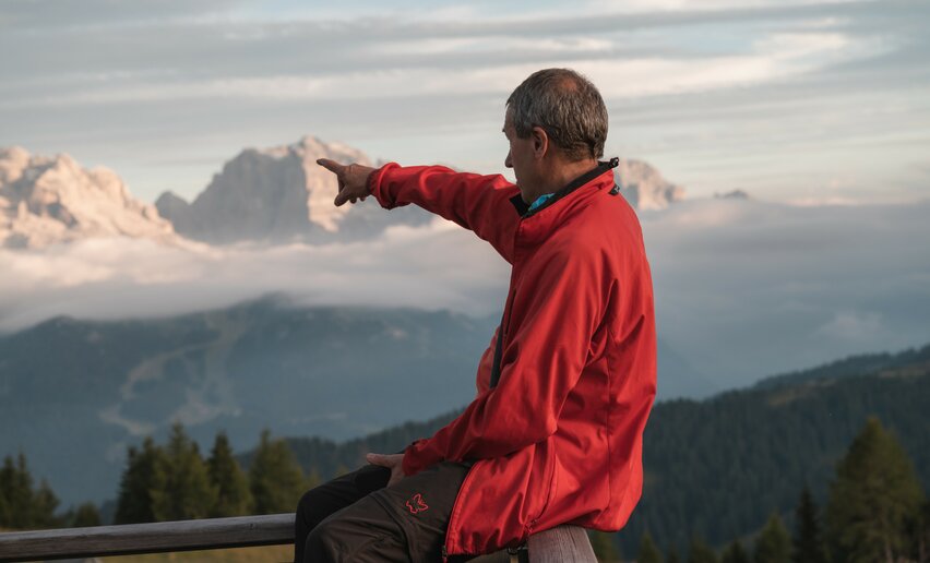 Un tramonto dolomitico  | © Archivio APT Val di Sole - Ph Giacomo Podetti 