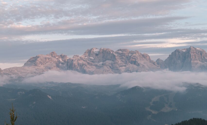 Un tramonto dolomitico  | © Archivio APT Val di Sole - Ph Giacomo Podetti 