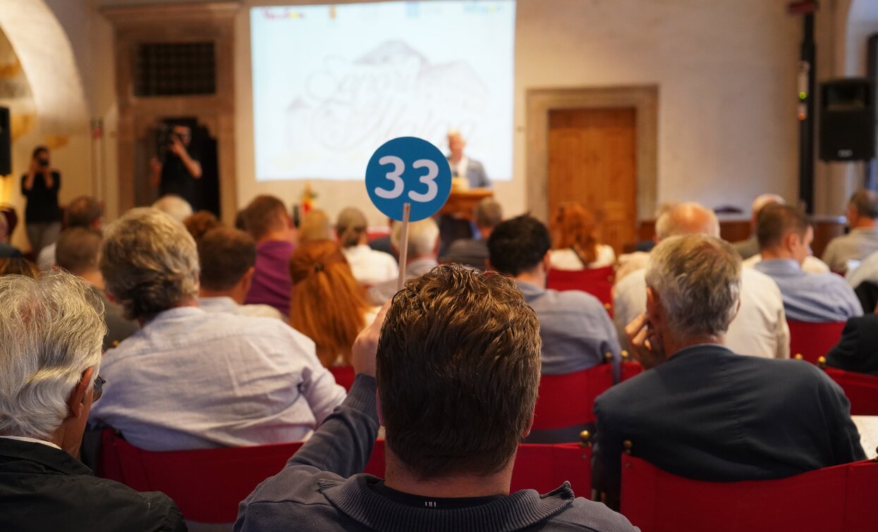 Asta dei Formaggi di Malga 2019 Cheese FestiVal di Sole | © Archivio APT Val di Sole - Ph Nitida Immagine