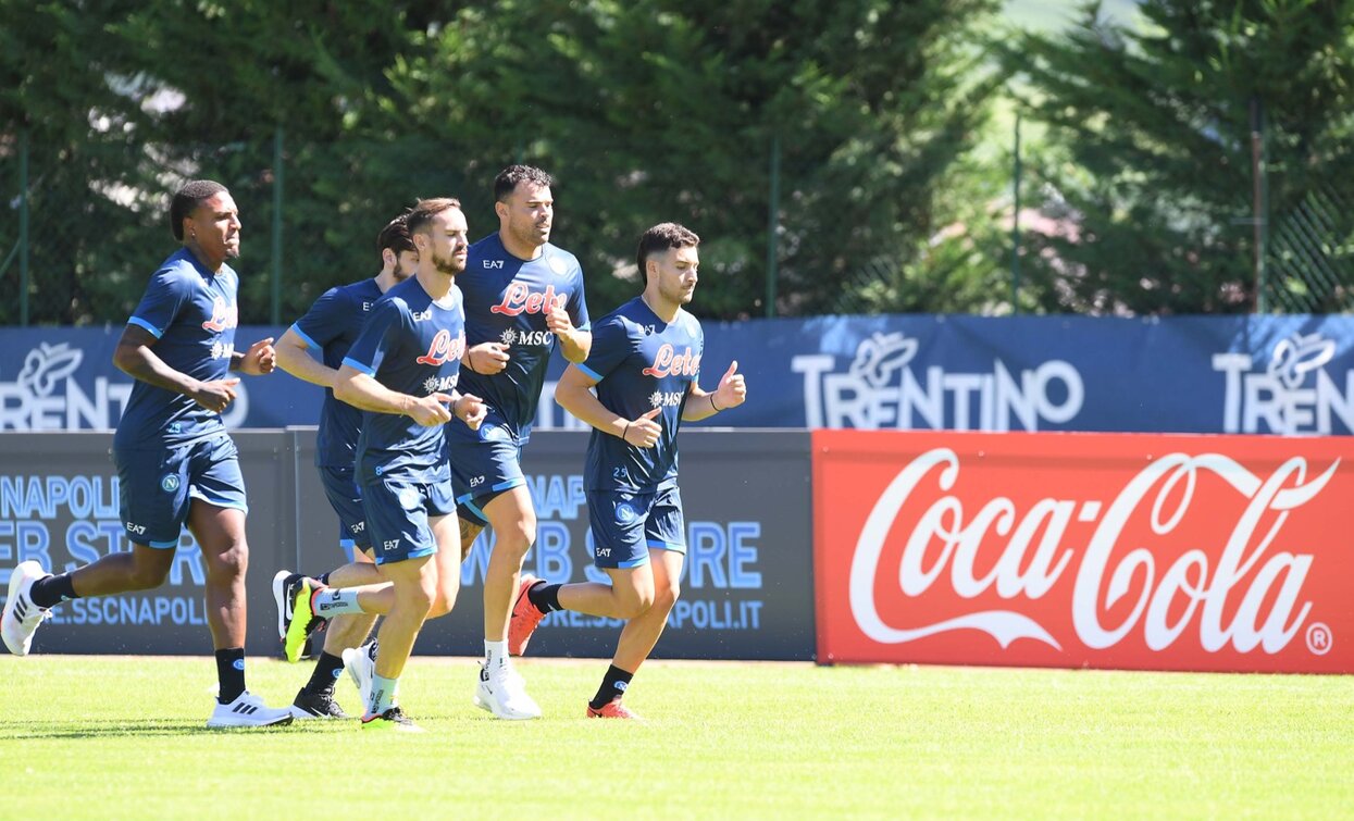 Ritiro SSC Napoli in Val di Sole - Estate 2022 | © Archivio SSC Napoli Calcio - Ph Ciro Sarpa