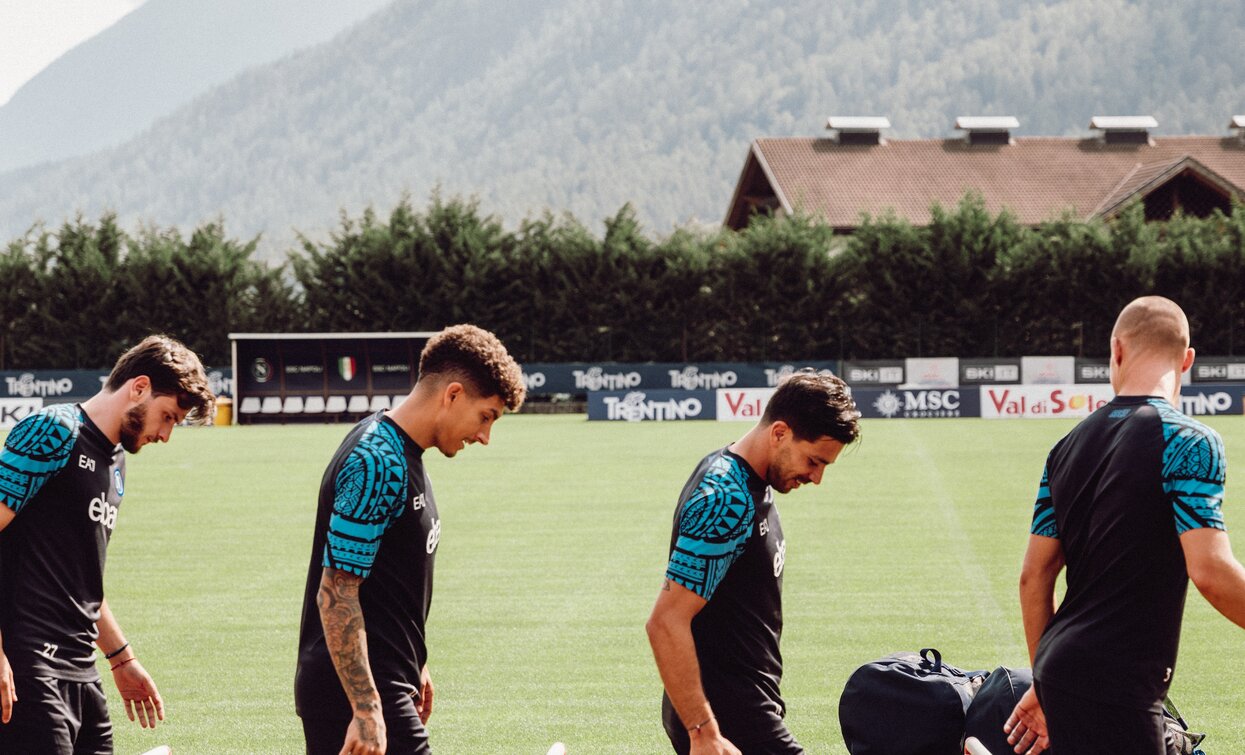 Ritiro Napoli | © Archivio APT Val di Sole - ph Ciro Sarpa