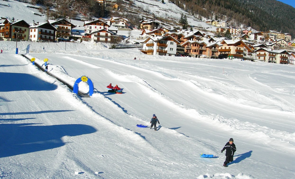 Parco giochi sulla neve La Bruscadela a Vermiglio | © Archivio APT Val di Sole