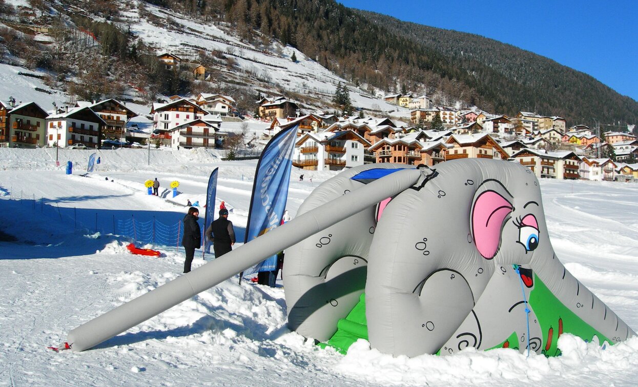 Parco giochi sulla neve La Bruscadela a Vermiglio | © Archivio APT Val di Sole