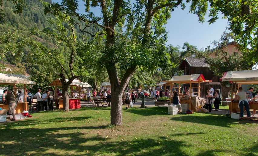 Mercato Contadino in Val di Sole | © Archivio APT Val di Sole - Ph Luca Brentari