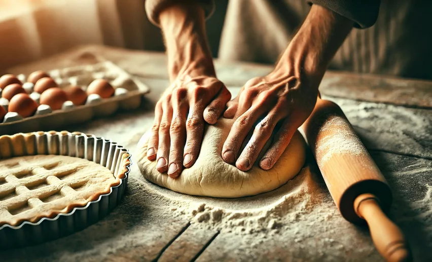 Preparazione di una crostata | © Archivio APT Val di Sole