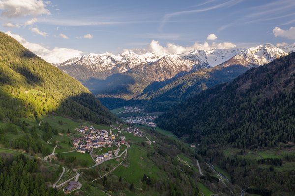 Panorama sulla Val di Peio, Celentino e Strombiano | © Archivio APT Val di Sole - Ph Giacomo Podetti