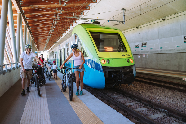 Bike Train Val di Sole | © Archivio APT Val di Sole - Ph Alice Russolo 