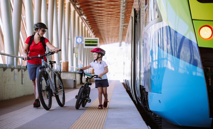Bike Train Val di Sole | © Archivio APT Val di Sole - Ph Alice Russolo 