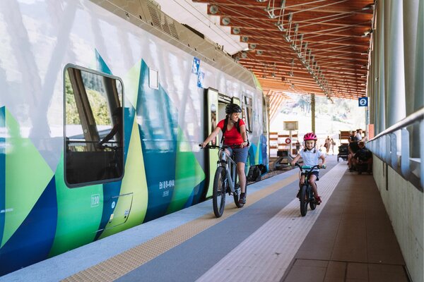 Bike Train Val di Sole | © Archivio APT Val di Sole - Ph Alice Russolo 