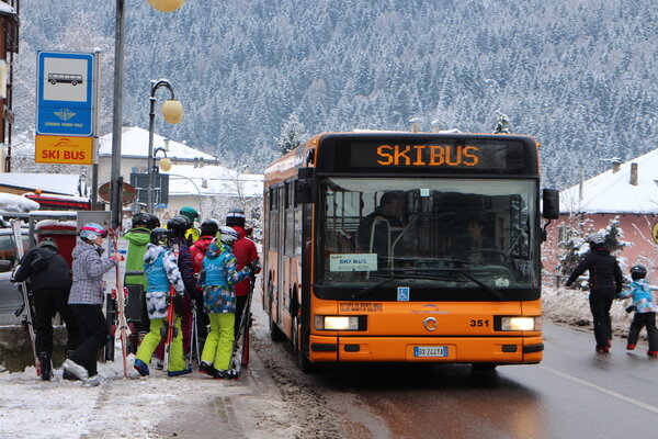 Skibus Val di Sole | © Archivio APT Val di Sole - Ph Dario Andreis