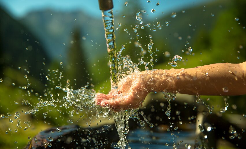 Acqua fonte di vita in Val di Sole | © Archivio APT Val di Sole - Ph Visual Stories