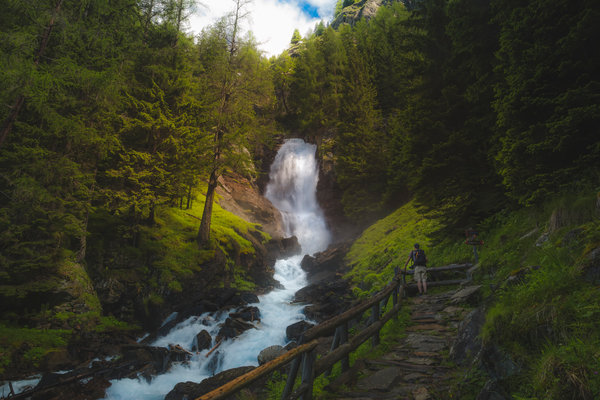 Cascate Saent in Val di Rabbi | © Archivio APT Val di Sole - Ph Visual Stories