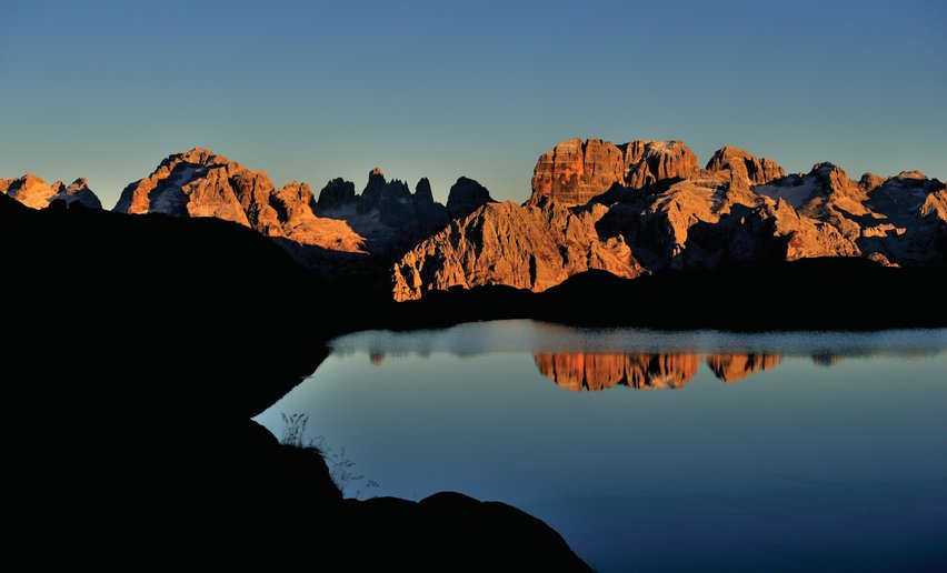 Lago Nero Dolomiti di Brenta | © Archivio APT Val di Sole - Ph Tiziano Mochen