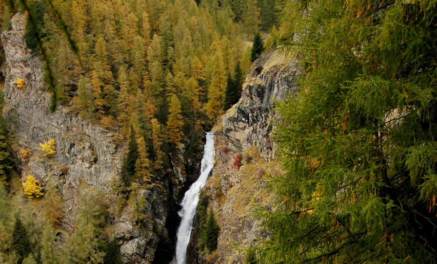 Cascate di Saent  | © Archivio APT Val di Sole - ph Sergio Paroceschi