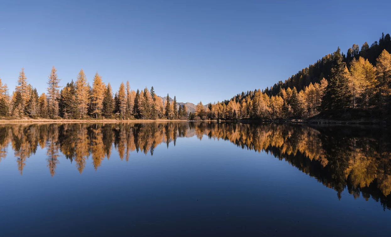 Laghetti di Mezzana in autunno | © Archivio APT Val di Sole - Ph Giacomo Podetti