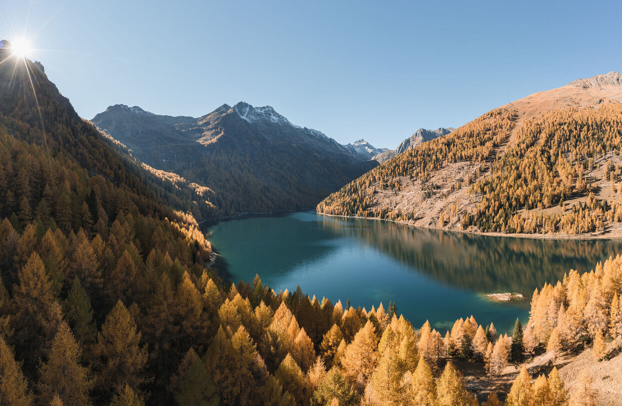 Lago di Pian Palù in autunno | © Archivio APT Val di Sole Ph Giacomo Podetti