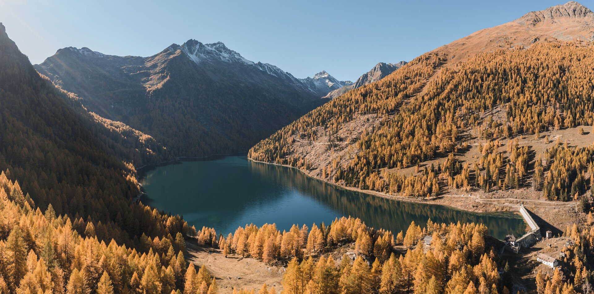 Lago di Pian Palù in autunno | © Archivio APT Val di Sole Ph Giacomo Podetti